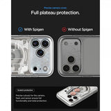 Spigen iPhone 17 Pro -suojakuori Ultra Hybrid Zero One MagFit Natural Titanium