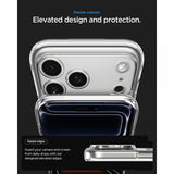 Spigen iPhone 17 Pro -suojakuori Ultra Hybrid Zero One MagFit Natural Titanium