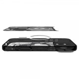 Spigen iPhone 17 Pro -suojakuori Ultra Hybrid Zero One MagFit, musta