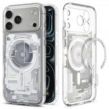 Spigen iPhone 17 Pro Ultra Hybrid Zero One MagFit Valkoinen kuori