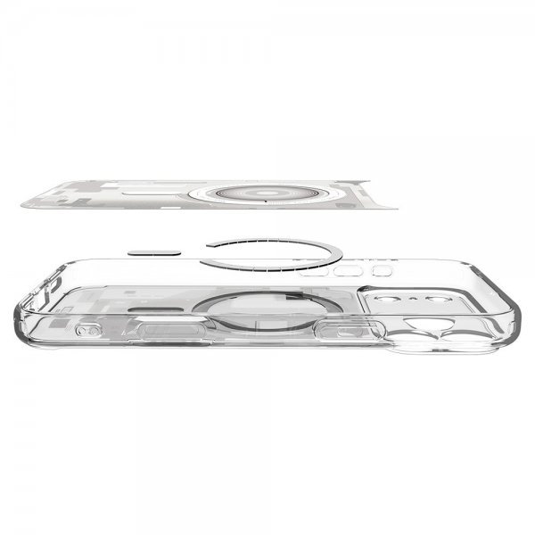 Spigen iPhone 17 Pro Ultra Hybrid Zero One MagFit Valkoinen kuori