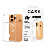 CARE by PanzerGlass iPhone 17 Pro -suojakuori Urban Explorer MagSafe, valkoinen