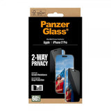 PanzerGlass iPhone 17 Pro Näytönsuoja Ultra-Wide Fit Privacy EasyAligner