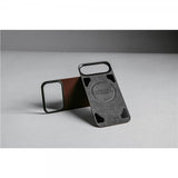 Nomad iPhone 17 Pro Skin Mag Leather Back Musta