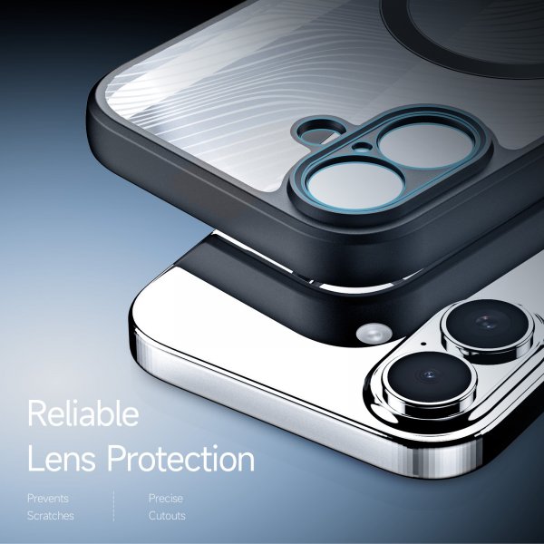 Dux Ducis iPhone 17 -kuori, Aimo Series, MagSafe, musta