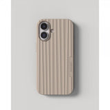 Nudient iPhone 17 Suojakuori Bold Case MagSafe Linen Beige
