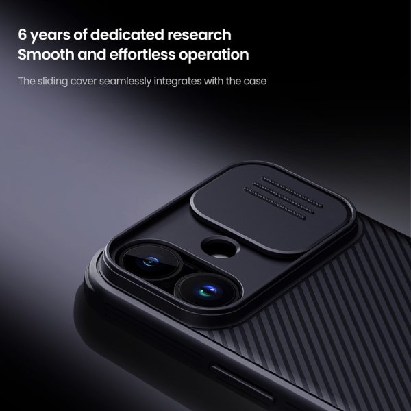 Nillkin iPhone 17 -suojakuori CamShield Pro Musta