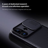 Nillkin iPhone 17 -suojakuori CamShield Pro Musta