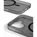 Ideal of Sweden iPhone 17 -suojakuori, kirkas, MagSafe, sävytetty musta