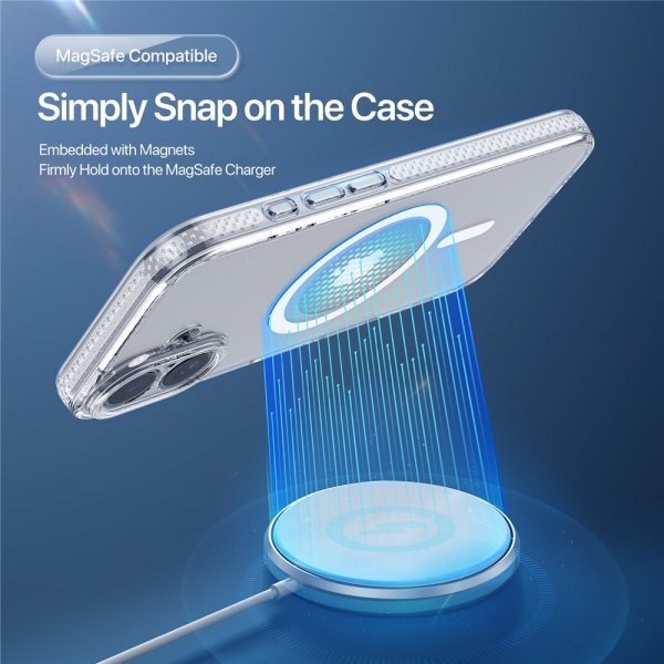 Dux Ducis iPhone 17 -kuori Clin Series MagSafe Läpinäkyvä
