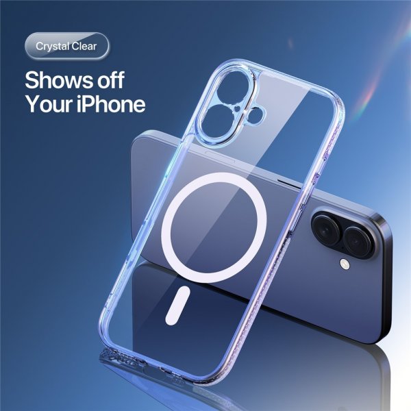 Dux Ducis iPhone 17 -kuori Clin Series MagSafe Läpinäkyvä