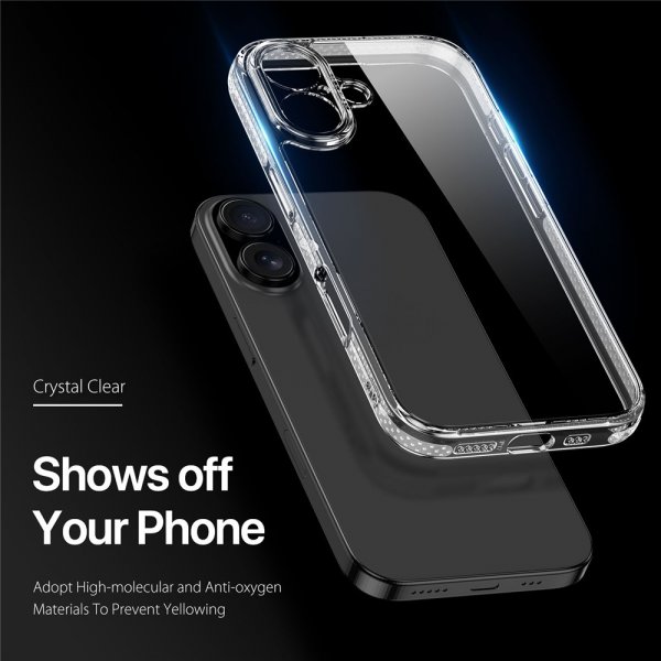 Dux Ducis iPhone 17 -kuori Clin Series Läpinäkyvä