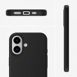 4smarts iPhone 17 -suojakuori Cupertino MagSafe, musta