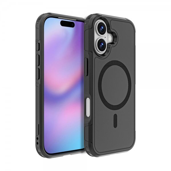 4smarts iPhone 17 -suojakuori Defend Case Ultimag, musta