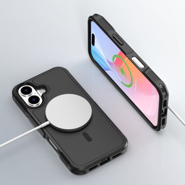 4smarts iPhone 17 -suojakuori Defend Case Ultimag, musta