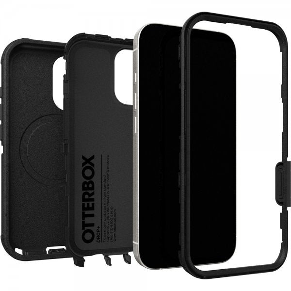 Otterbox iPhone 17 -suojakuori Defender Pro MagSafe, musta