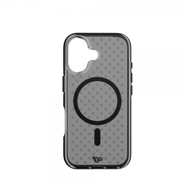 Tech21 iPhone 17 -suojakuori EvoCheck MagSafe Smokey Black