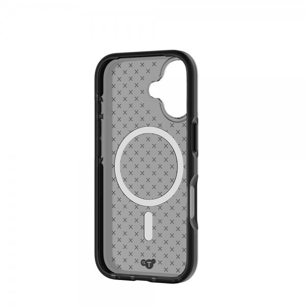 Tech21 iPhone 17 -suojakuori EvoCheck MagSafe Smokey Black