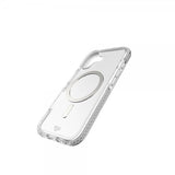 Tech21 iPhone 17 -suojakuori EvoCrystal MagSafe Metallic Silver