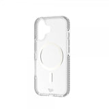 Tech21 iPhone 17 -suojakuori EvoCrystal MagSafe Metallic Silver