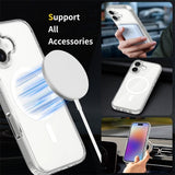 Nordic Covers iPhone 17 -suojakuori Feather Series MagSafe Transparent