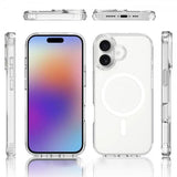 Nordic Covers iPhone 17 -suojakuori Feather Series MagSafe Transparent