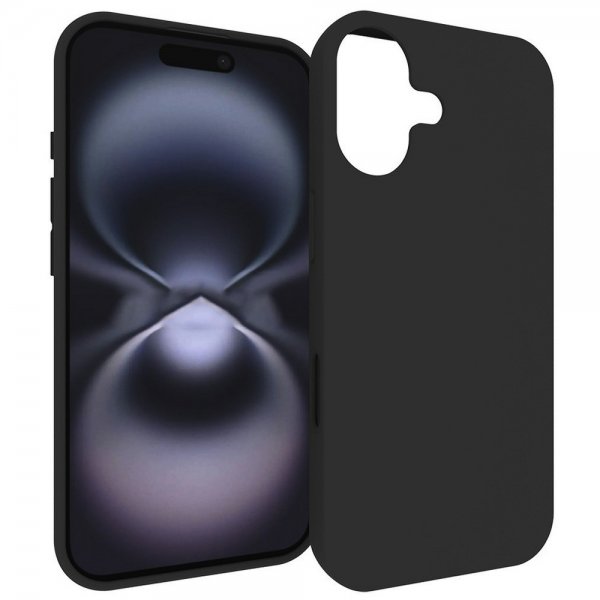 Nordic Covers iPhone 17 -suojakuori, Feather-sarja, Raven Black