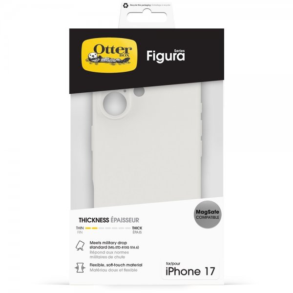Otterbox iPhone 17 -suojakuori Figura MagSafe Crema