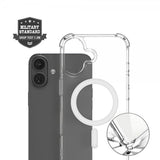 4smarts iPhone 17 -suojakuori Ibiza MagSafe Transparent