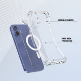 4smarts iPhone 17 -suojakuori Ibiza MagSafe Transparent