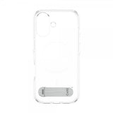 CARE by PanzerGlass iPhone 17 -kuori, tukijalka, MagSafe, läpinäkyvä