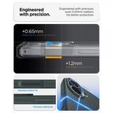 Spigen iPhone 17 -kuori Liquid Air Abyss Green