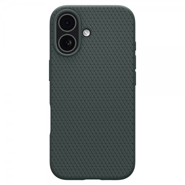 Spigen iPhone 17 -kuori Liquid Air Abyss Green
