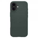 Spigen iPhone 17 -kuori Liquid Air Abyss Green