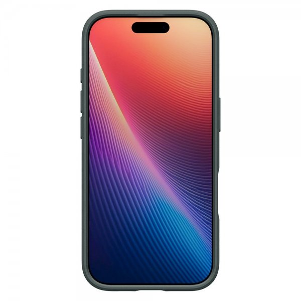 Spigen iPhone 17 -kuori Liquid Air Abyss Green