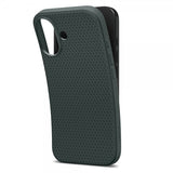 Spigen iPhone 17 -kuori Liquid Air Abyss Green