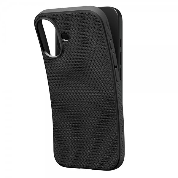 Spigen iPhone 17 -suojakuori Liquid Air Matte Black