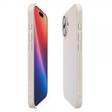 Spigen iPhone 17 -kuori, Liquid Air, Natural Titanium