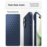 Spigen iPhone 17 -suojakuori Liquid Air Navy Blue
