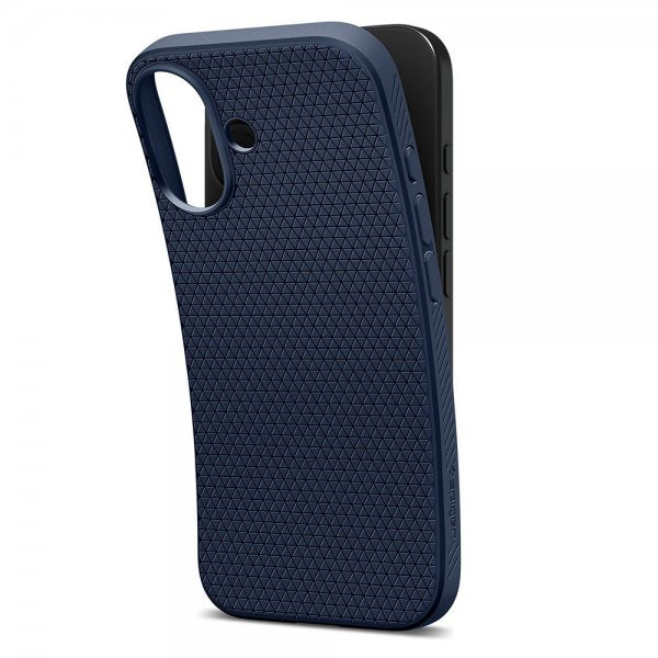 Spigen iPhone 17 -suojakuori Liquid Air Navy Blue