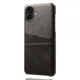 iPhone 17 kuoret kahdella korttipaikalla Musta