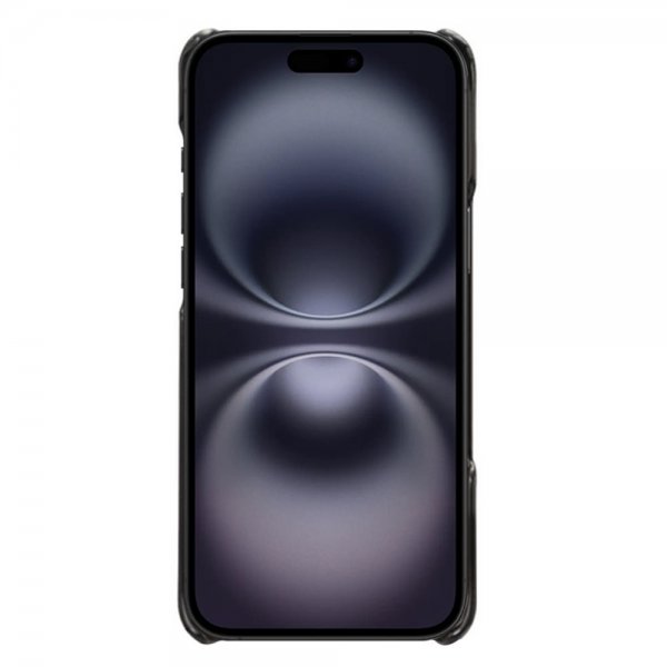iPhone 17 kuoret kahdella korttipaikalla Musta