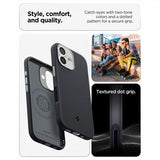 Spigen iPhone 17 -suojakuori Nano Pop MagFit Black Sesame