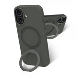 dbramante1928 iPhone 17 Suojakuori Roskilde MagSafe Jalusta ICON Forest Shadow