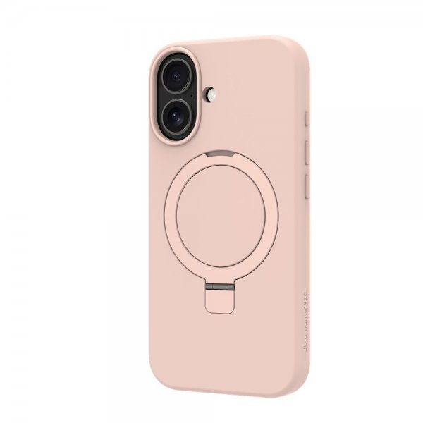 dbramante1928 iPhone 17 -suojakuori Roskilde MagSafe Kickstand ICON Pink Sand