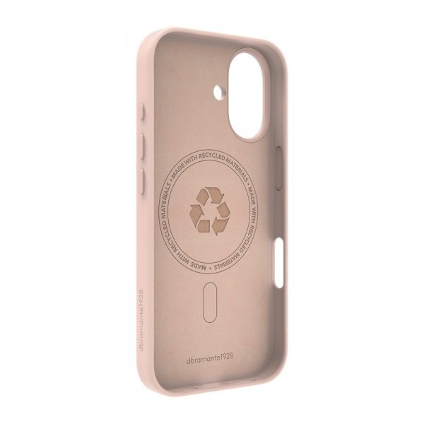 dbramante1928 iPhone 17 -suojakuori Roskilde MagSafe Kickstand ICON Pink Sand
