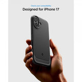 Spigen iPhone 17 -kuori Rugged Armor MagFit Matte Black