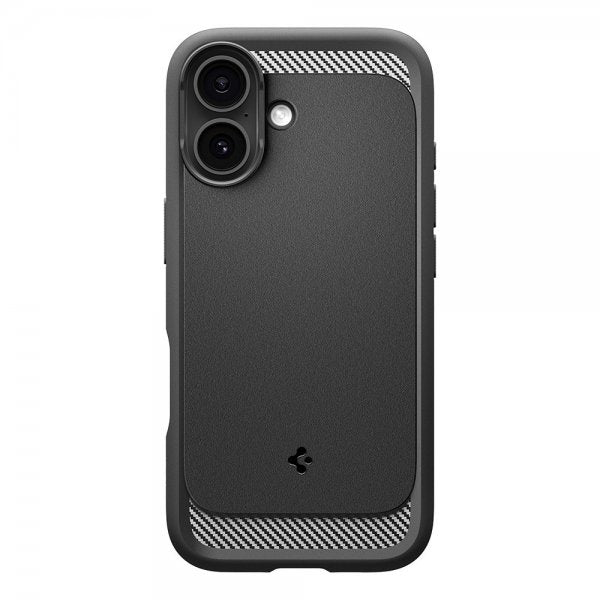 Spigen iPhone 17 -kuori Rugged Armor MagFit Matte Black