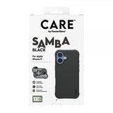 CARE by PanzerGlass iPhone 17 -kuori Samba MagSafe, musta