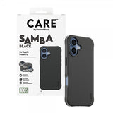 CARE by PanzerGlass iPhone 17 -kuori Samba MagSafe, musta